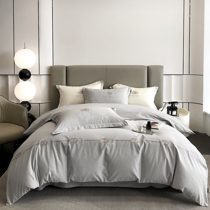 91家纺网 家纺一手货源 找家纺 （总）卡姿家纺 2023秋冬32支澳棉磨毛四件套—邦妮