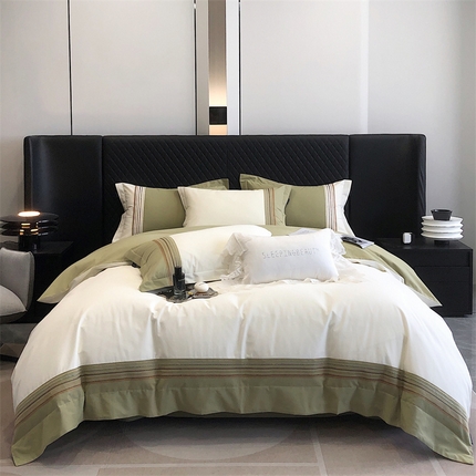 91家纺网 家纺一手货源 找家纺 （总）卡姿家纺 2023秋冬32支澳棉磨毛四件套—铂丽