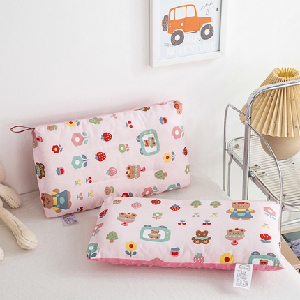 91家纺网 家纺一手货源 找家纺 （总）其乐枕芯 2023新款全棉儿童豆豆安抚枕超30天不退不换 