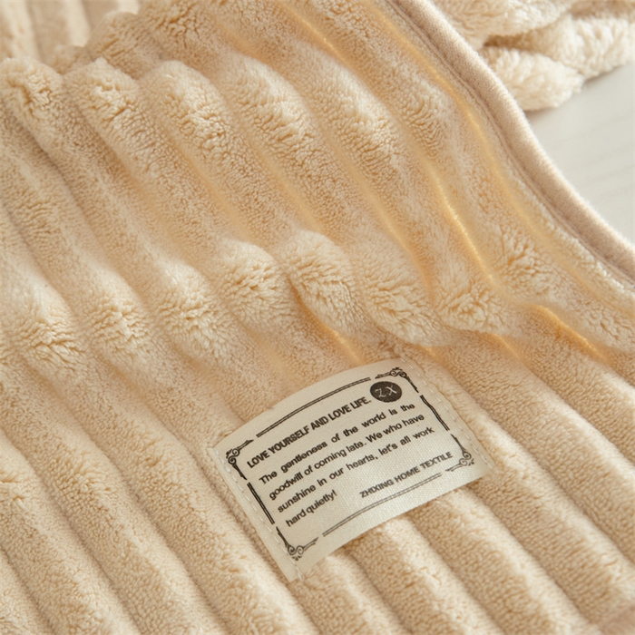 91家纺网 家纺一手货源 找家纺 （总）百花毛巾 2023新款珊瑚绒波浪套巾