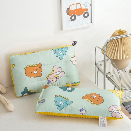 91家纺网 家纺一手货源 找家纺 （总）其乐枕芯 2023新款全棉儿童豆豆安抚枕超30天不退不换 