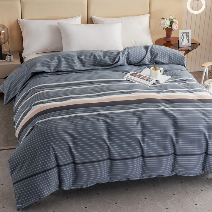 91家纺网 家纺一手货源 找家纺 伊而梦 2023新款全棉磨毛印花四件套系列四件套 安东尼-绿