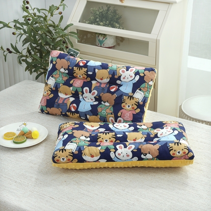 91家纺网 家纺一手货源 找家纺 （总）其乐枕芯 2023新款全棉儿童豆豆安抚枕超30天不退不换 