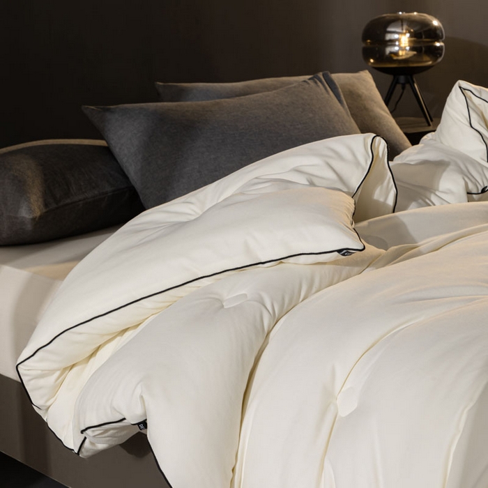 91家纺网 家纺一手货源 找家纺 （总）莱福仕家纺 2023新款A类抗菌航天黑金被 被子被芯