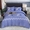 91家纺网 家纺一手货源 找家纺 金纱玉纺家纺 2023新款纯棉加厚AB版四件套 仲夏之夜-紫