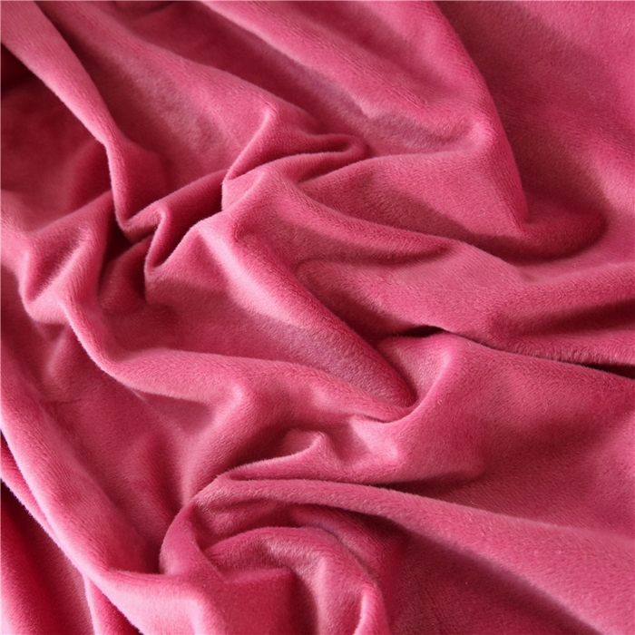 91家纺网 家纺一手货源 找家纺 胜权家纺 2023新款牛奶绒纯色夹棉单床裙单件保暖三件套席梦思床护垫 唯美-裸豆沙