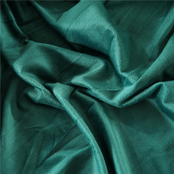 91家纺网 家纺一手货源 找家纺 胜权家纺 2023新款牛奶绒纯色夹棉单床裙单件保暖三件套席梦思床护垫 唯美-孔雀绿
