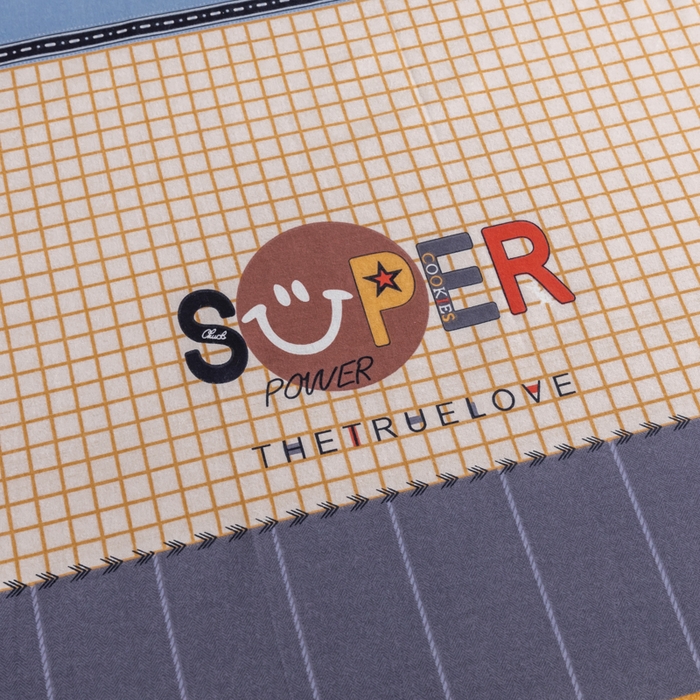 91家纺网 家纺一手货源 找家纺 伊而梦 2023新款全棉磨毛印花四件套系列单品床单 印象派