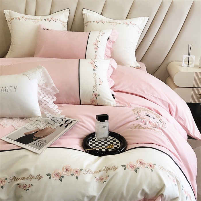 91家纺网 家纺一手货源 找家纺 （总）卡姿家纺 2023新款秋冬优雅刺绣—爱尔莎