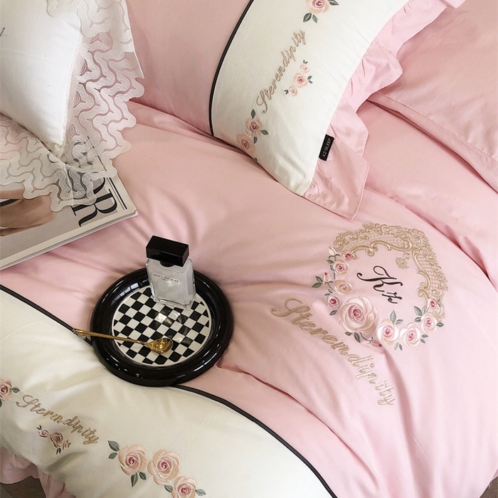 91家纺网 家纺一手货源 找家纺 （总）卡姿家纺 2023新款秋冬优雅刺绣—爱尔莎