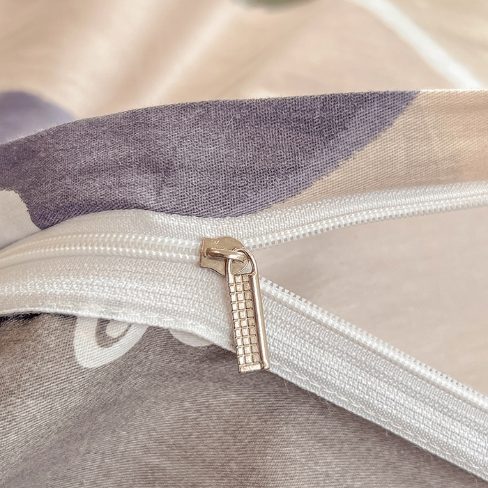 91家纺网 家纺一手货源 找家纺 绵庭家纺 2023新款12868系列全棉小清新印花四件套 雅卉