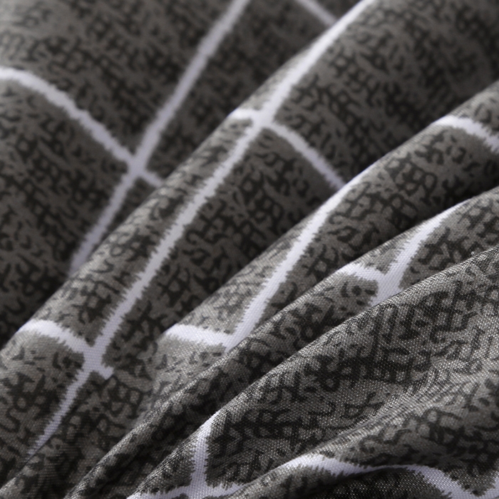 91家纺网 家纺一手货源 找家纺 卡斯诺家纺馆 2023新款芦荟棉四件套花型1 遐想