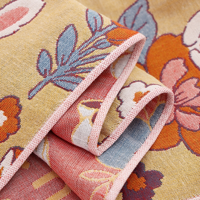 91家纺网 家纺一手货源 找家纺 朴尔家纺-毛巾被 2023新款加大浴巾纯棉四层纱布家用男女柔软不掉毛通用成人全棉洗澡大裹巾儿童卡通 80*160cm花朵兔