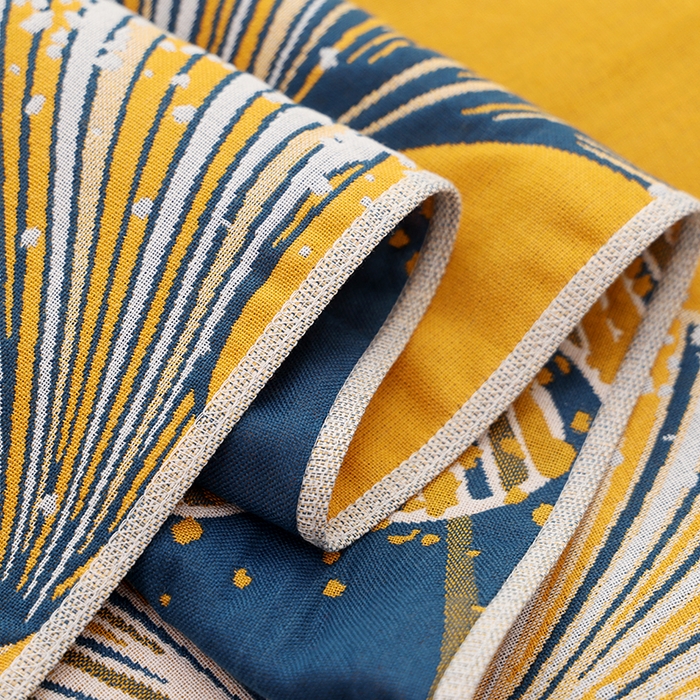 91家纺网 家纺一手货源 找家纺 朴尔家纺-毛巾被 2023新款加大浴巾纯棉四层纱布家用男女柔软不掉毛通用成人全棉洗澡大裹巾儿童卡通 80*160cm银杏花火