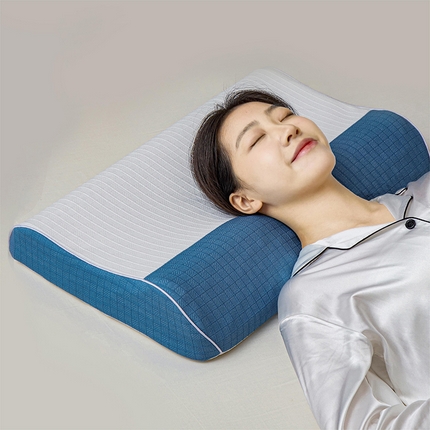 91家纺网 家纺一手货源 找家纺 （总）昕科 2025新款分区牵引乳胶枕-乳胶枕芯直播爆款人体工学分区牵引护颈颈椎枕头成人乳胶枕