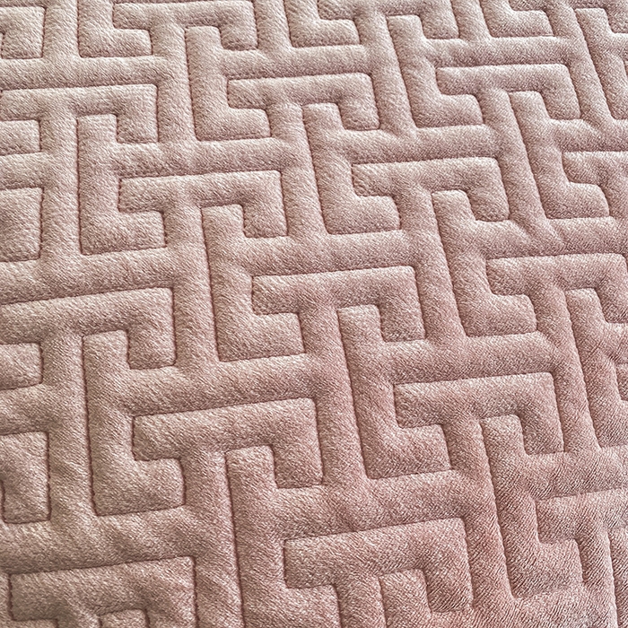 91家纺网 家纺一手货源 找家纺 恋绒家纺 2025新款高克重240克宝宝绒床盖一面绒一面棉床罩 蔷薇粉