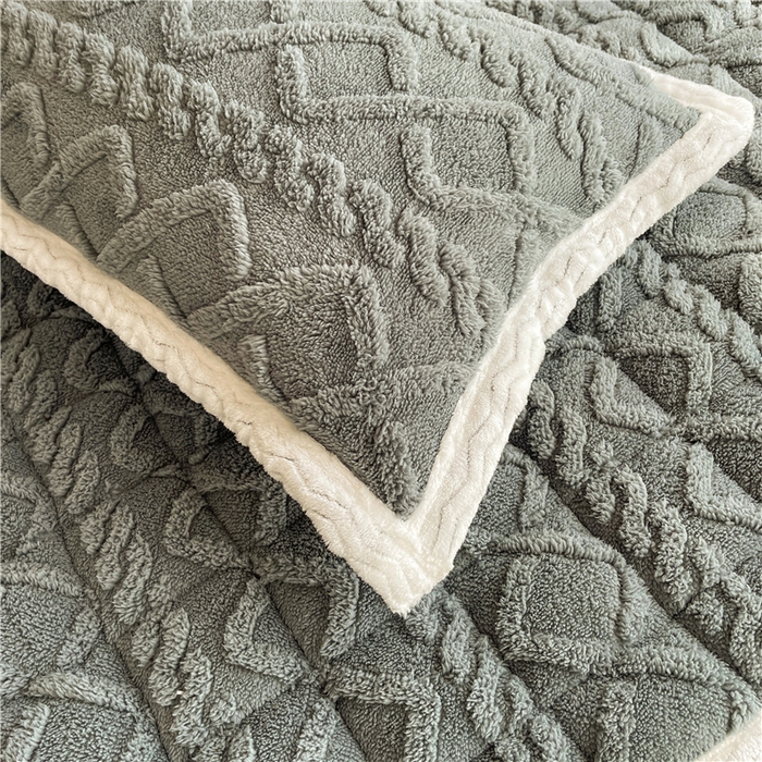 91家纺网 家纺一手货源 找家纺 喜居 2023新款塔芙绒床垫薄床垫子床褥子床护垫 轻奢灰