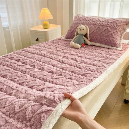 喜居 2023新款塔芙绒床垫薄床垫子床褥子床护垫 浪漫紫