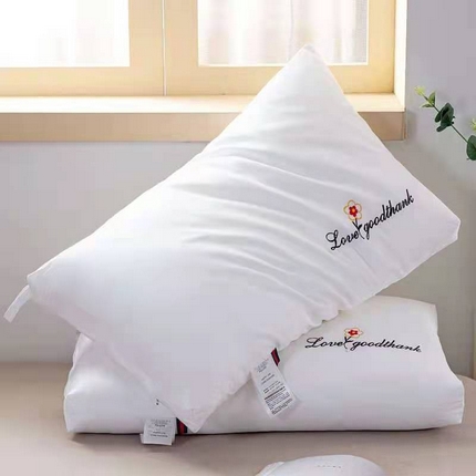 91家纺网 家纺一手货源 找家纺 （总）轩琪家纺 2024新款立体40.60纯棉棉贡缎羽丝绒枕直播