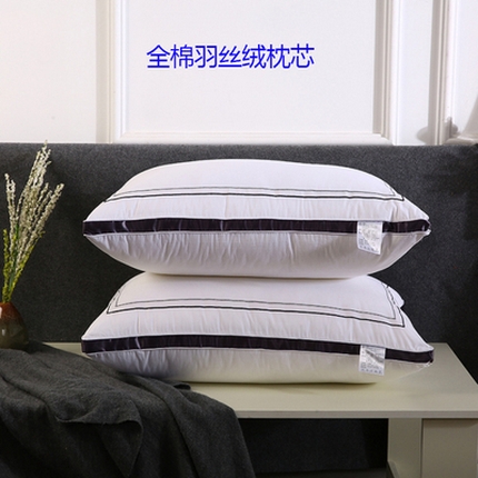91家纺网 家纺一手货源 找家纺 （总）轩琪家纺 2024新款各种全棉羽丝绒舒适枕