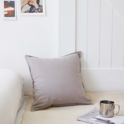 91家纺网 家纺一手货源 找家纺 （总）918拾朵家居 新款帆布刺绣抱枕