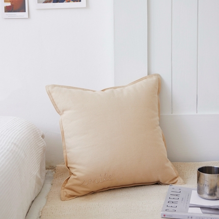 91家纺网 家纺一手货源 找家纺 （总）918拾朵家居 新款帆布刺绣抱枕