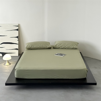 91家纺网 家纺一手货源 找家纺 （总）三味舒屋 2024新款全棉色织水洗棉单品床笠/枕套