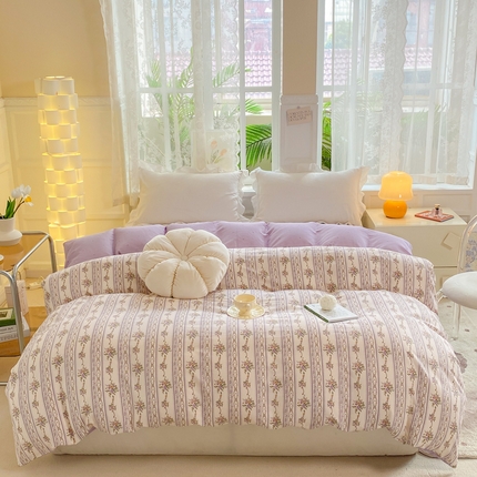 91家纺网 家纺一手货源 找家纺 （总）朵安家纺 2024新款12868全棉单被套系列