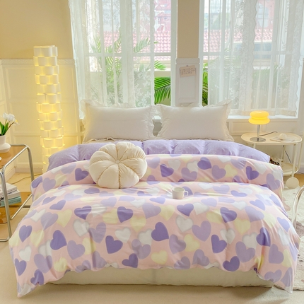 91家纺网 家纺一手货源 找家纺 （总）朵安家纺 2024新款12868全棉单被套系列