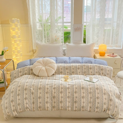 91家纺网 家纺一手货源 找家纺 （总）朵安家纺 2024新款12868全棉单被套系列