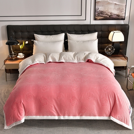 91家纺网 家纺一手货源 找家纺 （总）馨梦缘 2025新款牛奶绒大包边单被套