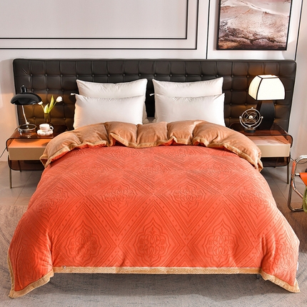 91家纺网 家纺一手货源 找家纺 （总）馨梦缘 2025新款牛奶绒大包边单被套