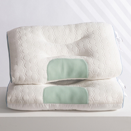 91家纺网 家纺一手货源 找家纺 （总）大熊枕芯 2023新款+针织棉spa枕护颈枕枕芯枕头