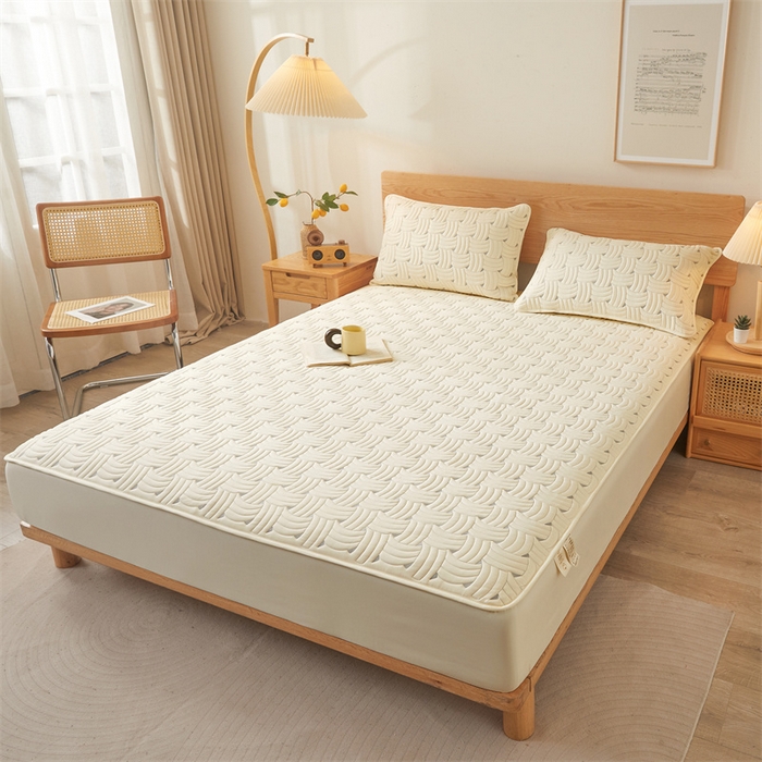 91家纺网 家纺一手货源 找家纺 （总）纤雅床笠 2024新款水洗棉新疆棉花床笠