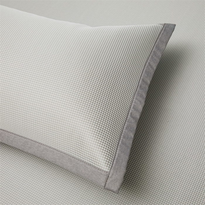 91家纺网 家纺一手货源 找家纺 鑫姿席业 2025新款抗菌冰激凌凉感丝冰丝席系列 冰激凌-烟灰