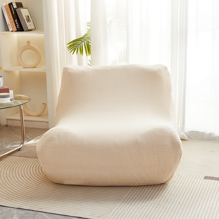 91家纺网 家纺一手货源 找家纺 （总）丝绮鹿 2023新款爆米花懒人毛毛虫沙发套 玉米粒