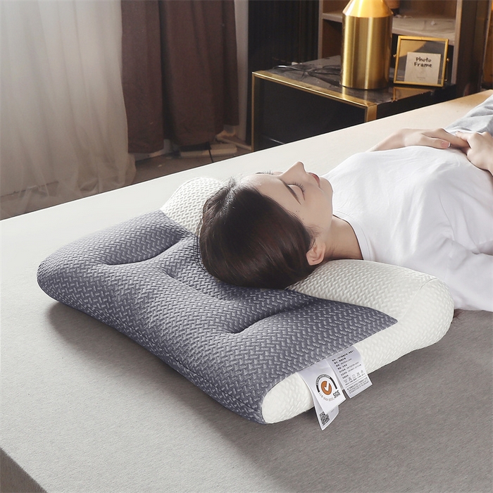 91家纺网 家纺一手货源 找家纺 （总）大熊枕芯 2023新款针织棉反牵引枕枕皮枕壳枕套枕头枕芯