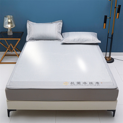 91家纺网 家纺一手货源 找家纺 （总）鑫姿席业 2025新款5A抗菌冰丝凉席系列