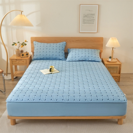 91家纺网 家纺一手货源 找家纺 （总）纤雅床笠 2024新款水洗棉新疆棉花床笠