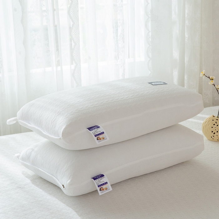 91家纺网 家纺一手货源 找家纺 （总）大熊枕芯 2023新款跑量爆款 麻花辫针织棉羽丝绒枕 单人枕头枕芯