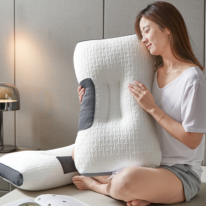 91家纺网 家纺一手货源 找家纺 （总）大熊枕芯 2023新款无菌针织波浪枕枕皮枕壳枕套枕头枕芯