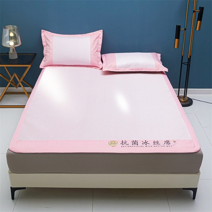 91家纺网 家纺一手货源 找家纺 （总）鑫姿席业 2025新款5A抗菌冰丝凉席系列