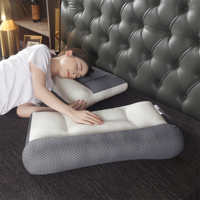 91家纺网 家纺一手货源 找家纺 （总）大熊枕芯 2023新款针织棉反牵引枕枕皮枕壳枕套枕头枕芯