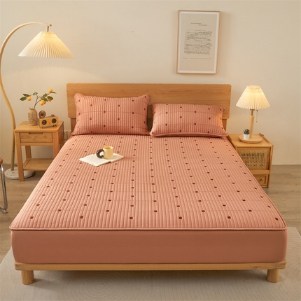 91家纺网 家纺一手货源 找家纺 （总）纤雅床笠 2024新款水洗棉新疆棉花床笠