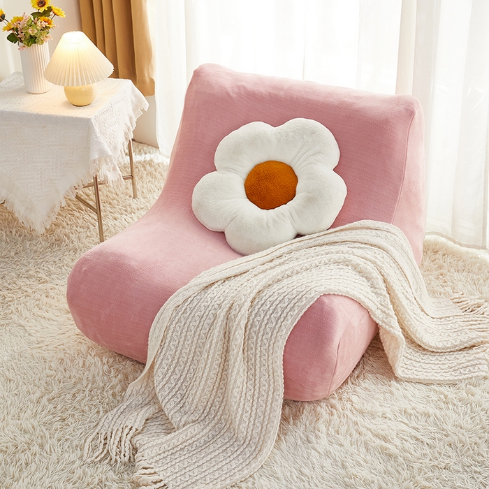 91家纺网 家纺一手货源 找家纺 （总）丝绮鹿 2023新款懒人毛毛虫沙发套套毛绒款