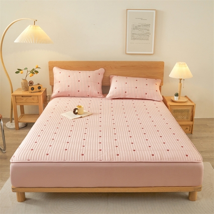 91家纺网 家纺一手货源 找家纺 （总）纤雅床笠 2024新款水洗棉新疆棉花床笠