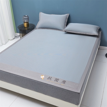 91家纺网 家纺一手货源 找家纺 （总）鑫姿席业 2025新款抗菌冰激凌凉感丝冰丝席系列