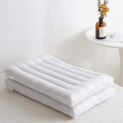 91家纺网 家纺一手货源 找家纺 （总）大熊枕芯 2023新款学生低枕超薄枕 矮枕软枕家用 护颈椎助睡眠宿舍单人枕头枕芯