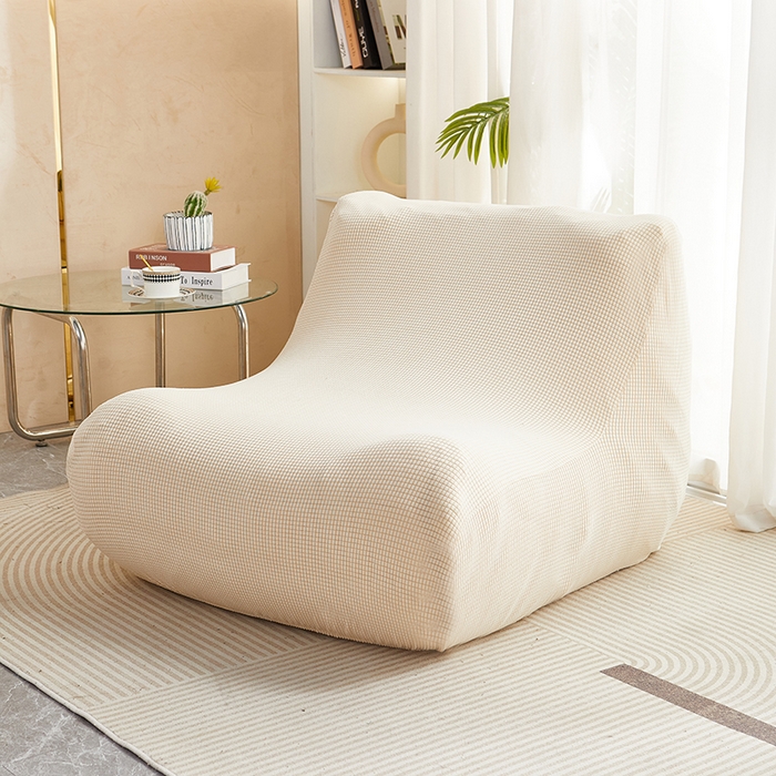 91家纺网 家纺一手货源 找家纺 （总）丝绮鹿 2023新款爆米花懒人毛毛虫沙发套 玉米粒