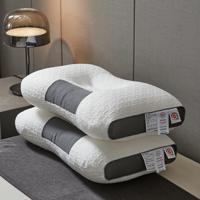 91家纺网 家纺一手货源 找家纺 （总）大熊枕芯 2023新款无菌针织波浪枕枕皮枕壳枕套枕头枕芯